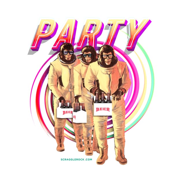 Party of the Apes by scragglerock