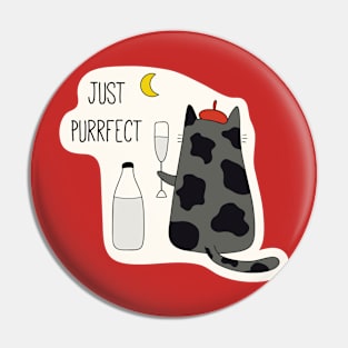 Just Purrfect Pin