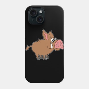 Cute Cartoon Wild Boar Baby Phone Case