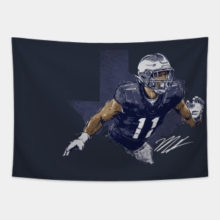 Micah Parsons Dallas City Map Tapestry