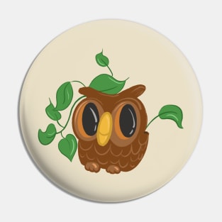 Kitch owl flower pot Pin