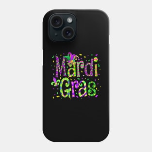 Mardi Gras Parade Outfit  Hat Men Women Kids Phone Case