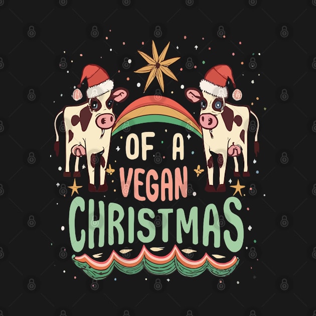 I'm Dreaming of a Vegan Christmas Funny Men Women by rhazi mode plagget