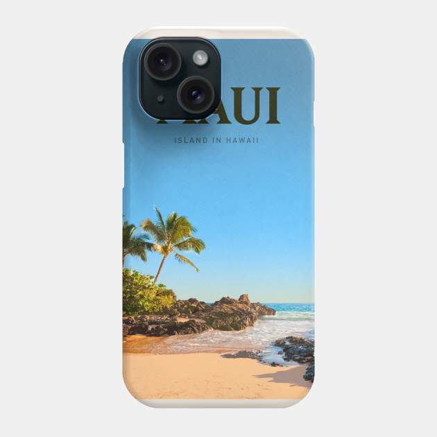 Visit Maui Phone Case by Mercury Club