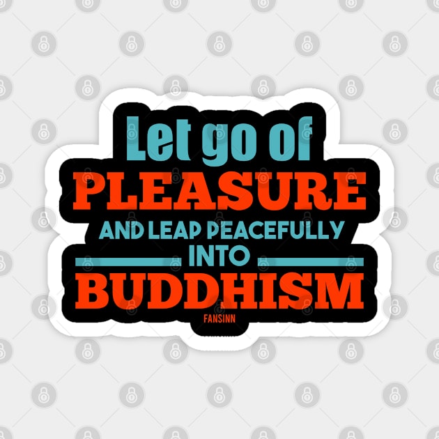 Buddhism God Religion Yoga Gift Magnet by fansinn