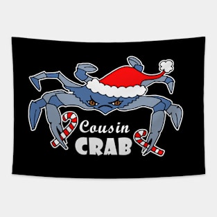 Christmas Matching Maryland Blue Crab Gifts Christmas Cousin Blue Crab Matching Family Holiday Picture Tapestry