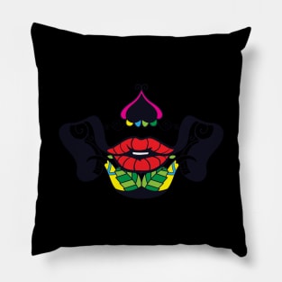 Dia De Los Muertos Sugar Skull Mask Luciana Pillow