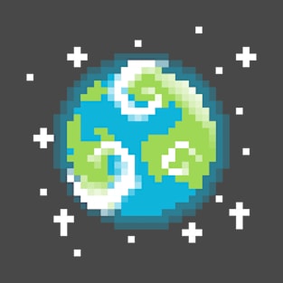 Earth Pixels T-Shirt