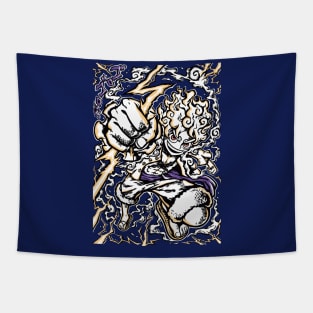 Pirata Dios del Sol Tapestry