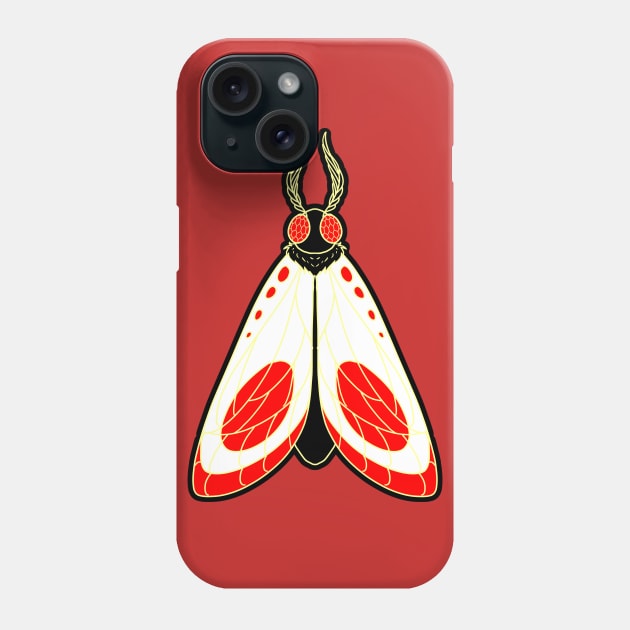 Moth Phone Case by Kytri