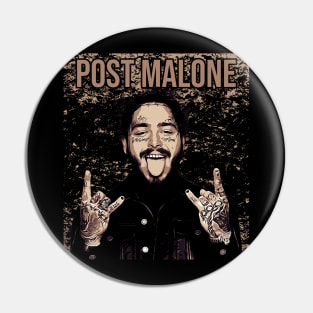 Post Malone // Rapper Pin