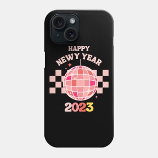 Happy New Year 2023 Disco Ball Phone Case