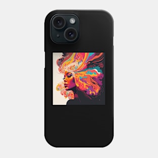 Psychedelic Girl Phone Case