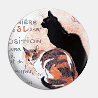 Steinlen poster, for an exhibit of his work Pin