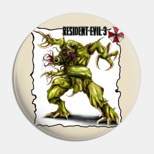 Resident evil 3 Brain Sucker monster Pin