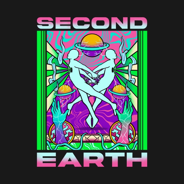 Second earth futurism pop art by Fun Planet