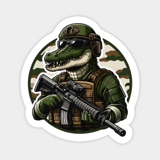 Tactical Crocodile Operator Magnet