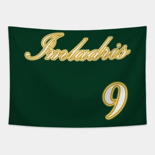 Imladris 9 Baseball JErsey Tapestry