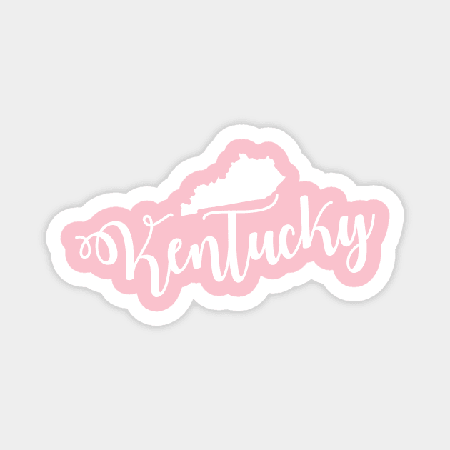 Kentucky Girl State Magnet by KentuckyYall