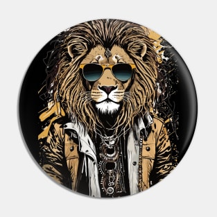 The Walking Lions Collection Pin