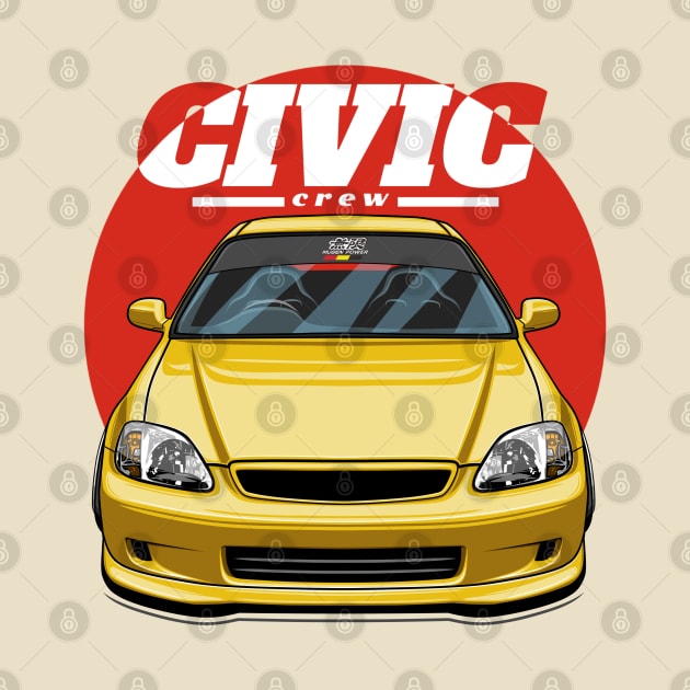 Civic Crew (yellow) by Rezall Revolution