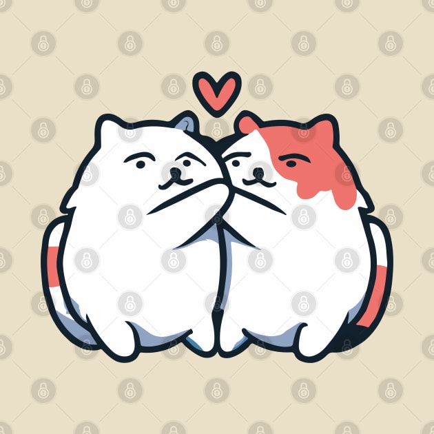 cute cat cartoon kawaii by Kawaii Bomb