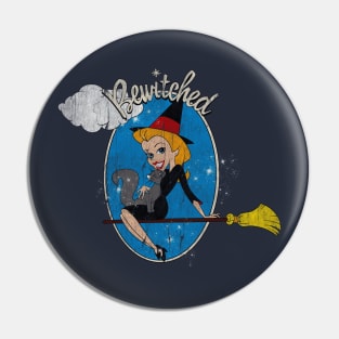 Bewitched and Cat Pin