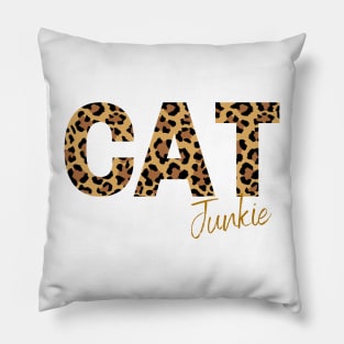 Cat junkie Pillow