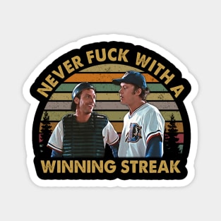 Vintage Retro Bull Movies Winning Streak Gift For Fans Magnet