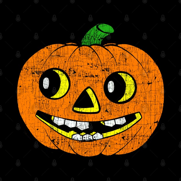 Vintage Halloween Pumpkin by Vamplify