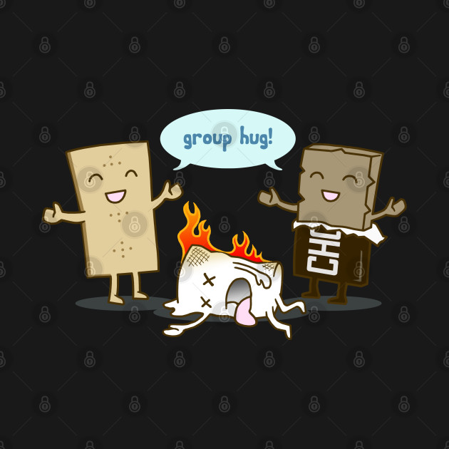 Funny - S'mores Group Hug! - Smores - T-Shirt