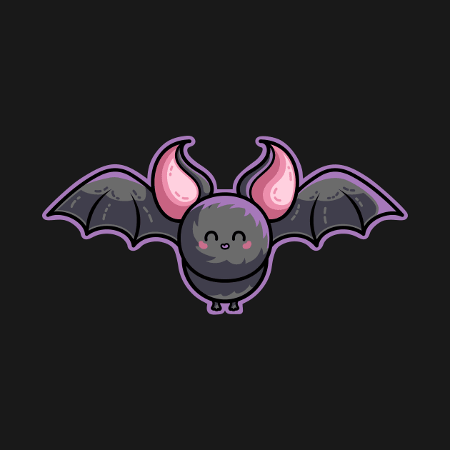 Kawaii Cute Bat by freeves