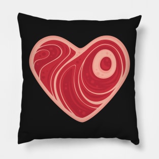 Meat Heart Pillow