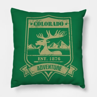 Colorado Mountain Adventure Pillow