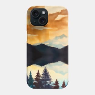 Forest Painting Phone Case