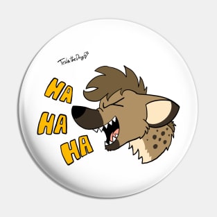 Laughing Hyena Pin