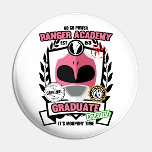 Pink Ranger Academy Pin