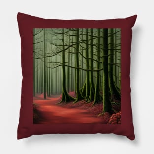 Haunted Forest Pillow