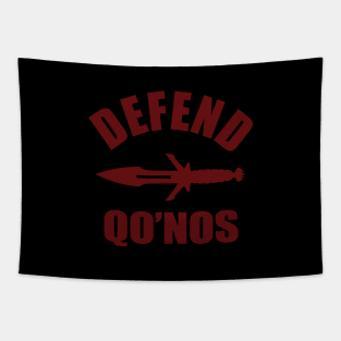 Defend Qo’noS Tapestry