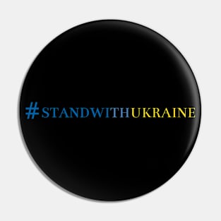 Stand With Ukraine Pin