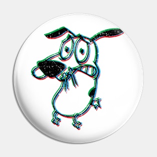 Courage the Cowardly Dog Pin