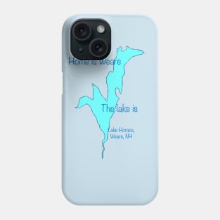 Home is Weare the Lake is Phone Case