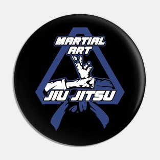 JIU JITSU MARTIAL ART POSTER Pin