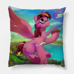 She Loves Her Kingdom to Bits Pillow