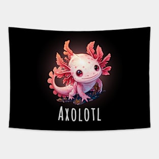 Cute Axolotl Tapestry