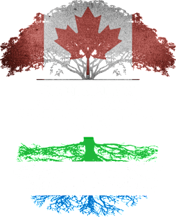 Canadian Grown With Sierra Leonean Roots - Gift for Sierra Leonean With Roots From Sierra Leone Magnet