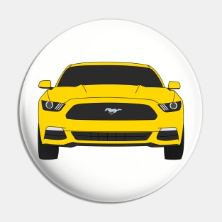 Ford Mustang Front End Triple Yellow Pin