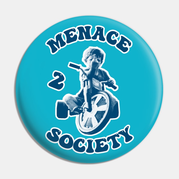 Retro Toys - Big Wheel Kid - MENACE 2 SOCIETY Pin by OG Ballers