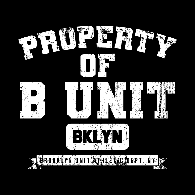 Brooklyn Bed Stuy New York Bklyn Basketball B Unit Grunge by The Shirt Genie