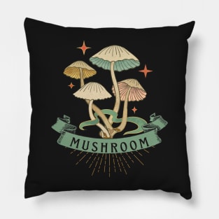 Mushroom Love Pillow